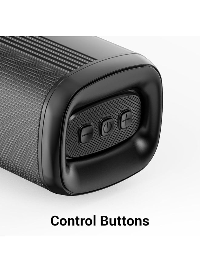 ZEBRONICS Juke BAR 4100 Soundbar, 200 Watts, Virtual 5.1, Quad Driver Soundbar, 6.5" Subwoofer, Wall Mountable, Bluetooth v5.0 | HDMI (ARC) | Optical in | USB | AUX - Image 2